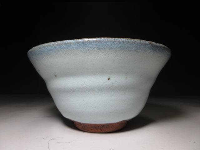 近代陶芸の祖・板谷波山／天目 茶碗／共箱 共布