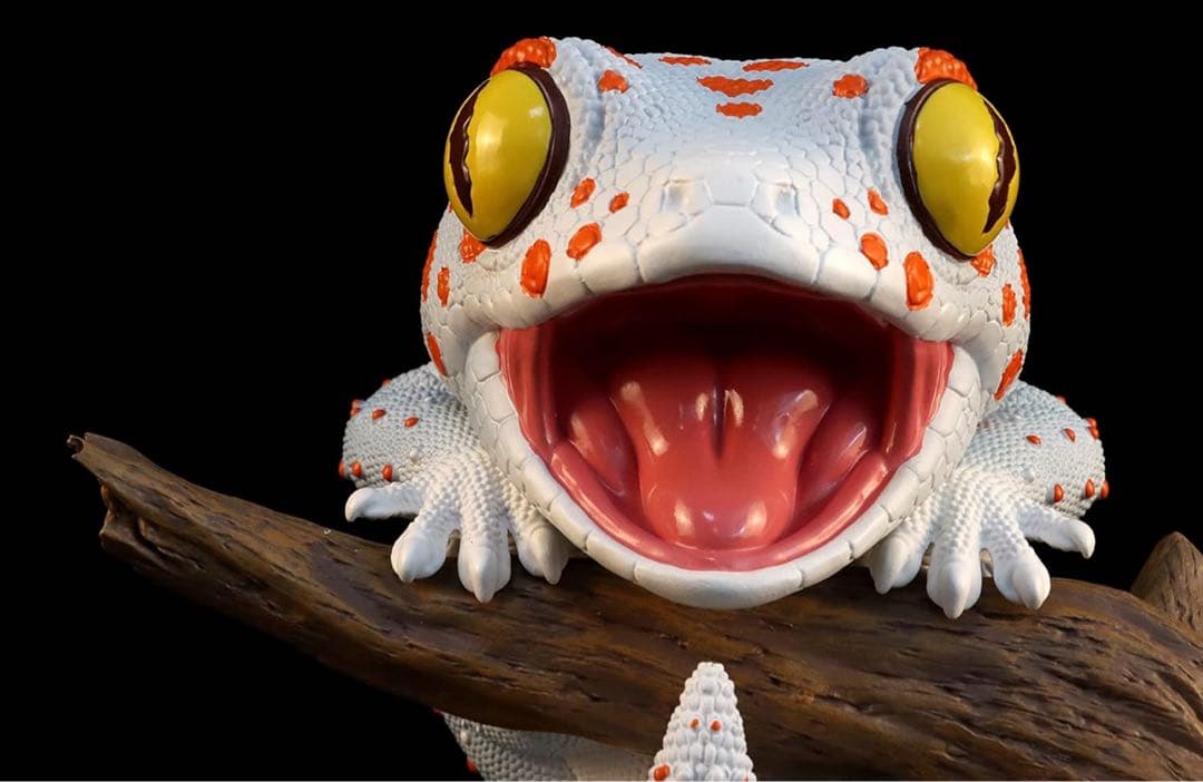 恵*)様 博物志　トッケイヤモリ　BIGフィギュア