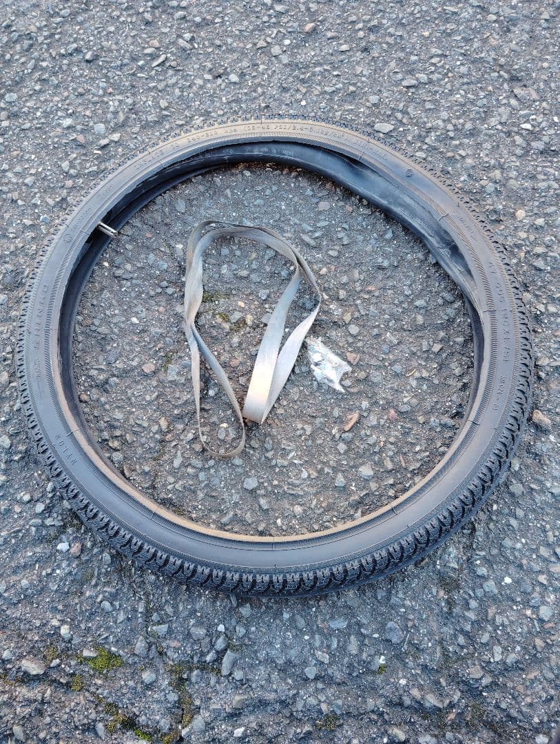 【引き取り限定・ジャンク扱い】中古ブラック電動アシスト自転車