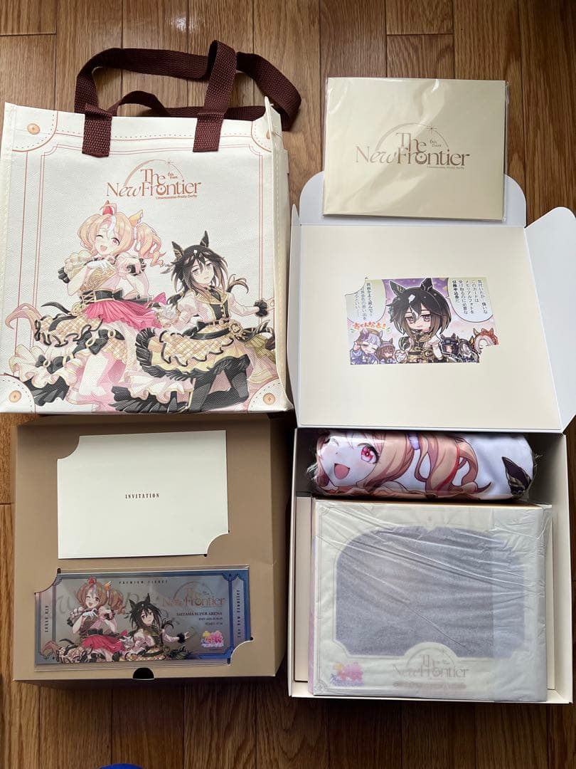 ウマ娘6th秋公演SS席Day1メモリアルフォト付限定グッズコンプリートセット