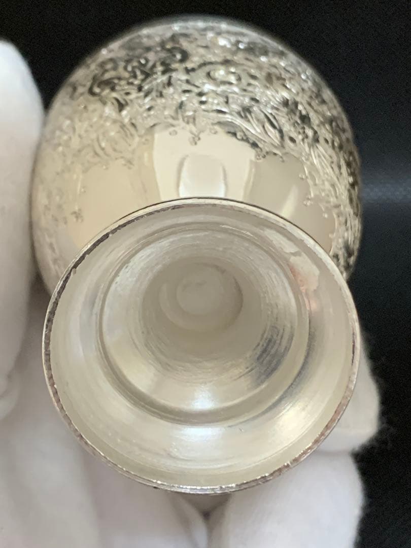 帝政ロシア 銀製 ショットグラス 84刻印 純度87.5% 75.3g