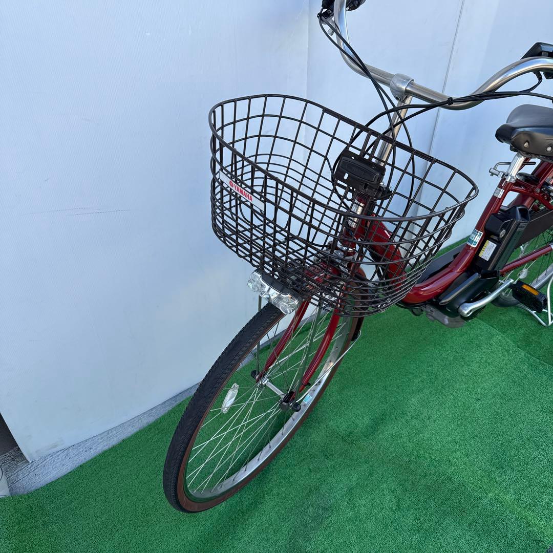 YAMAHAヤマハ電動アシスト自転車26インチ 赤