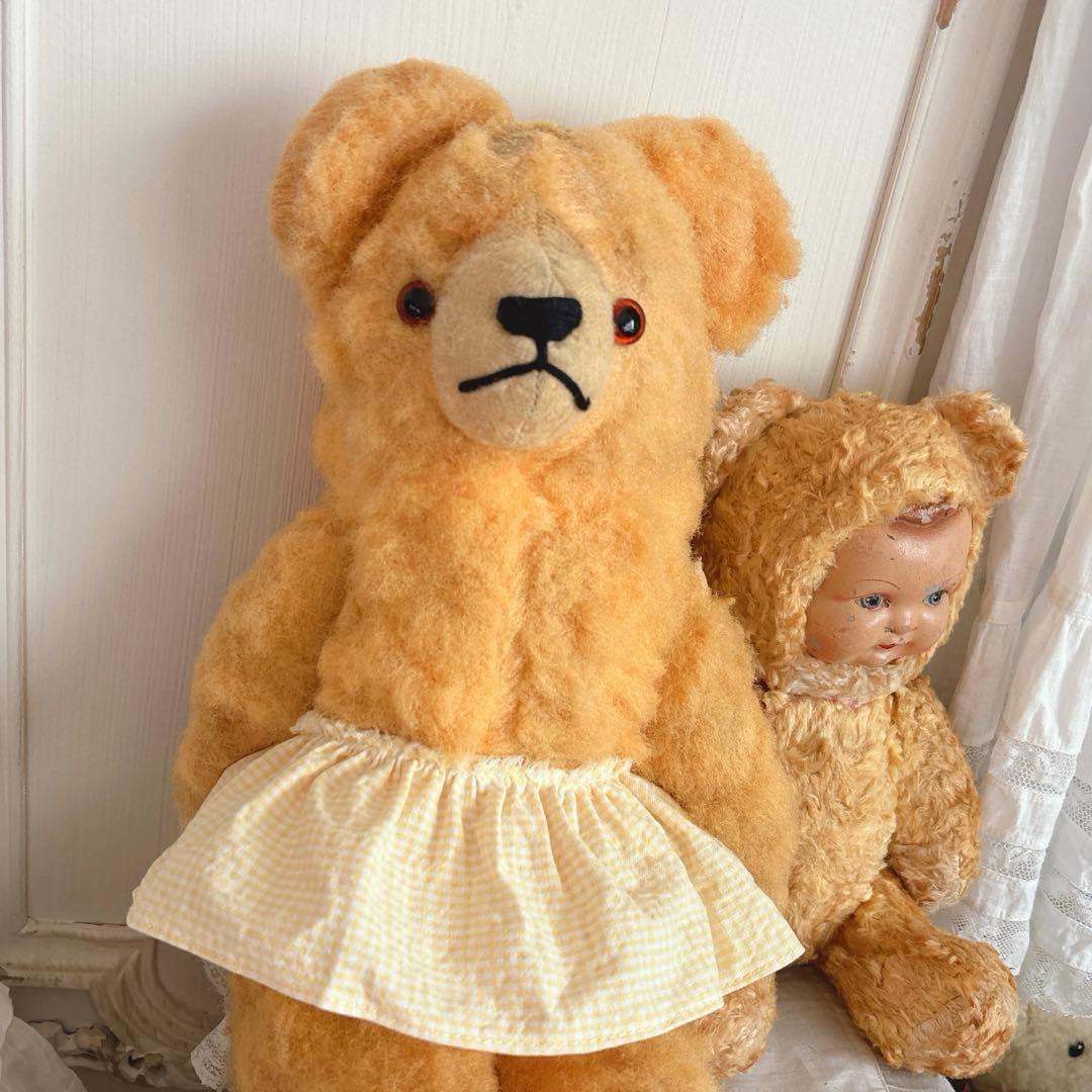 最終ʕ•ᴥ•ʔ ヴィンテージベア　アンティークベア　アンティークテディベア