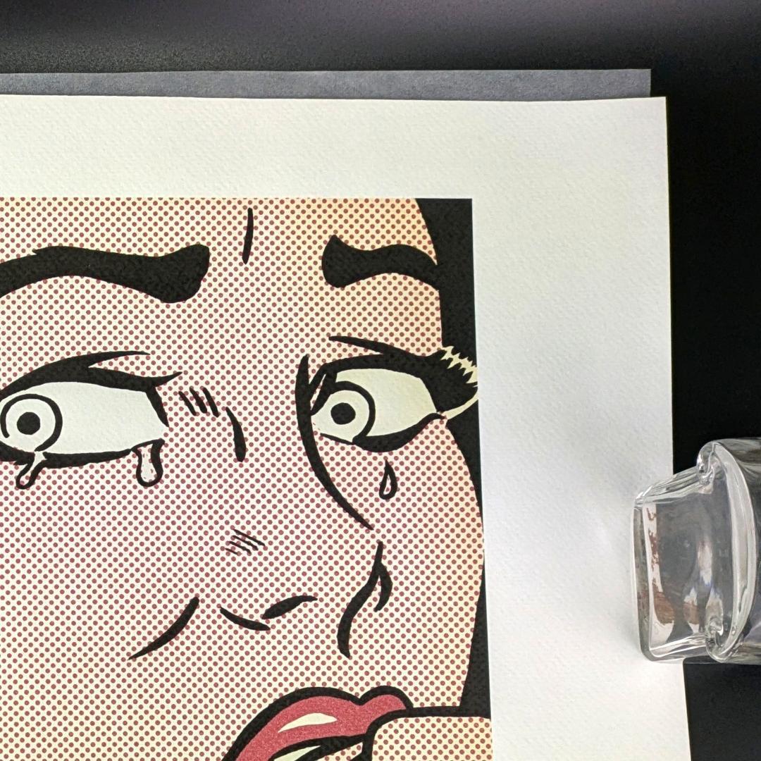 ロイ・リキテンスタイン Crying Girl オフセット複製　COA限定150