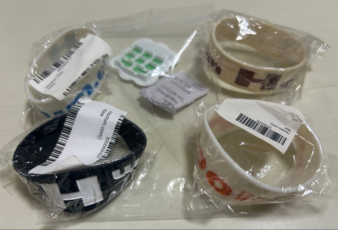 Hoolum ラバーバンド4個セット　赤西　錦戸　着用