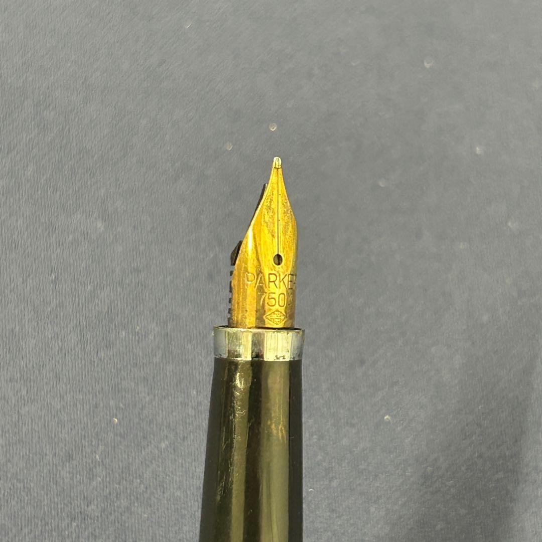 PARKER パーカー 750 k18 18k 金 ゴールド ペン先金 筆記用具