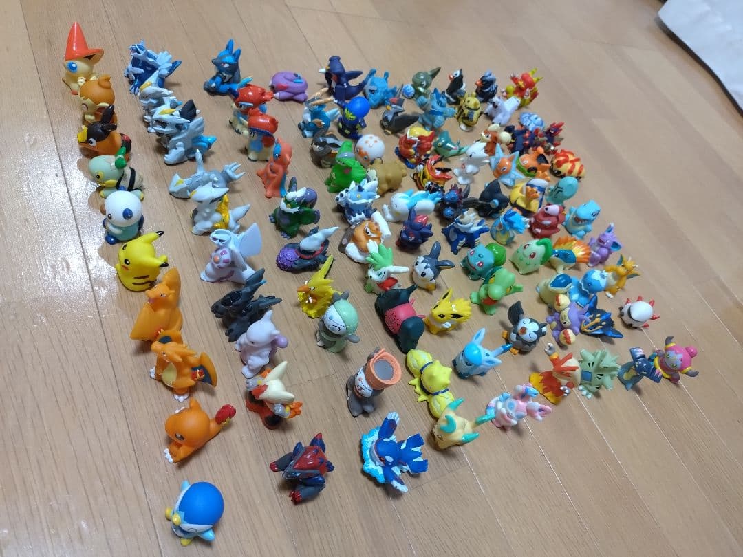 ポケモン フィギュア コレクション　指人形　94体