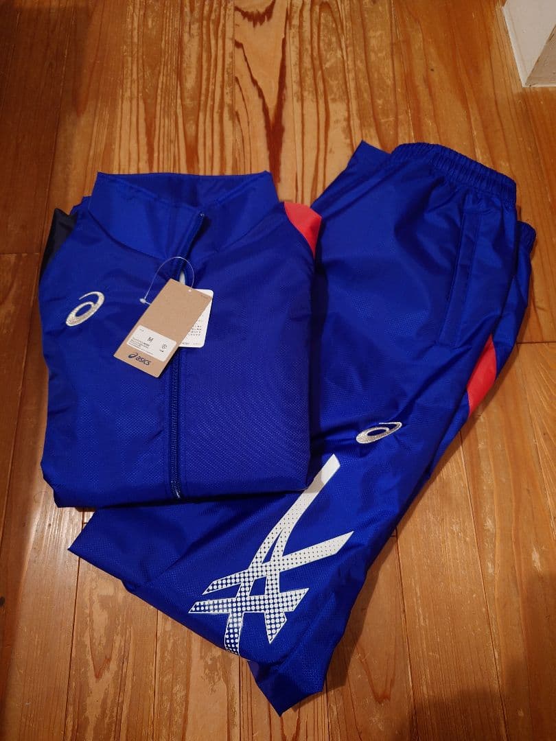 アシックス　オーダーメイドウィンドブレーカー　上下セット