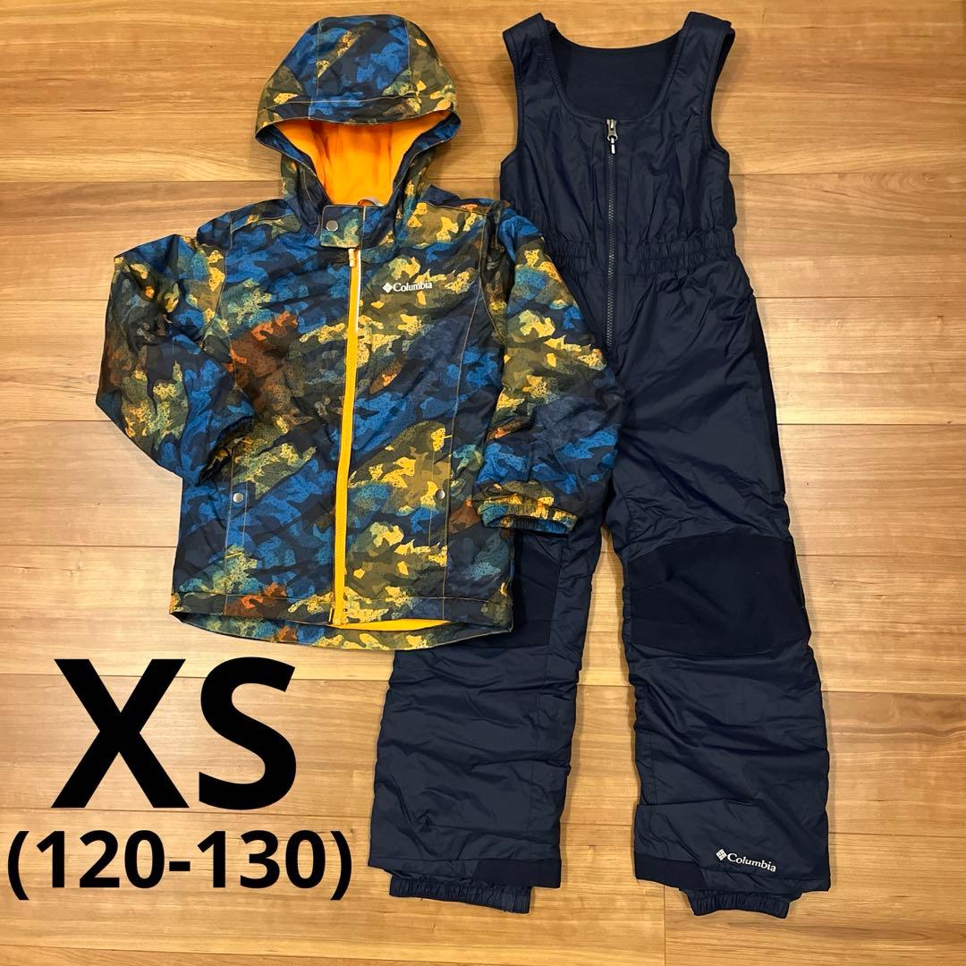 【バタフライ】Columbia スキーウェア キッズ XS