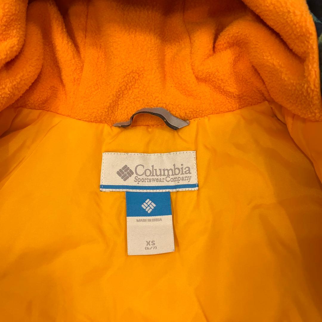 【バタフライ】Columbia スキーウェア キッズ XS