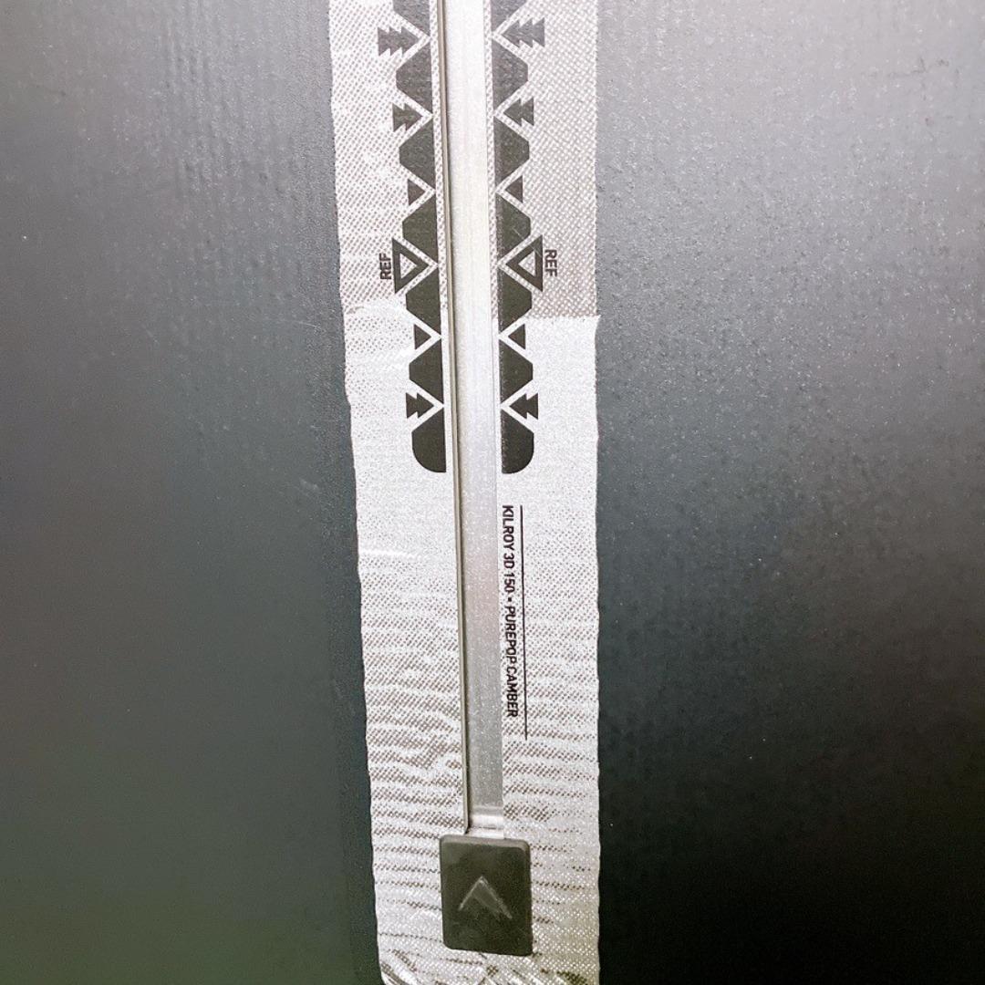 BURTON KILROY 3D スノーボード 150cm 板 ブラック 美品