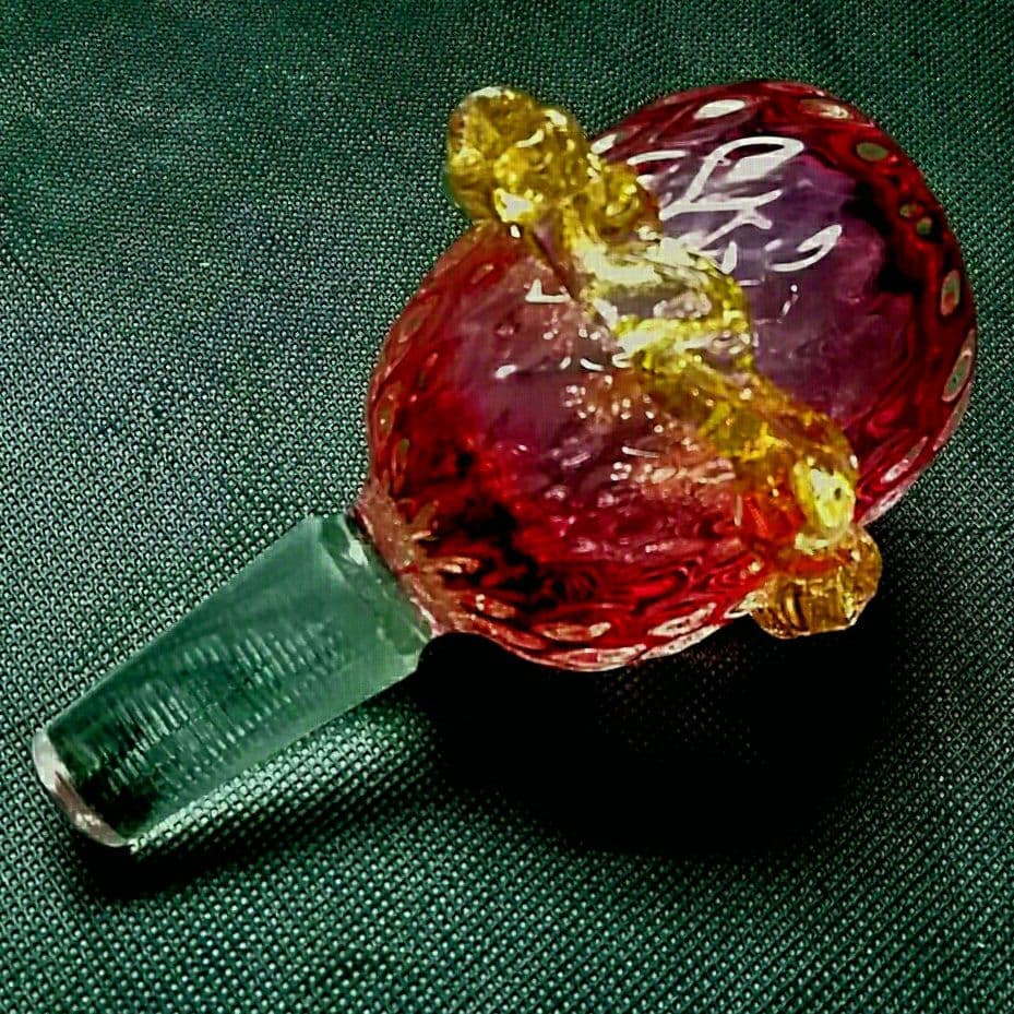 MURANO GLASS ムラノ レッド ライオン モチーフ 装飾 デカンタ