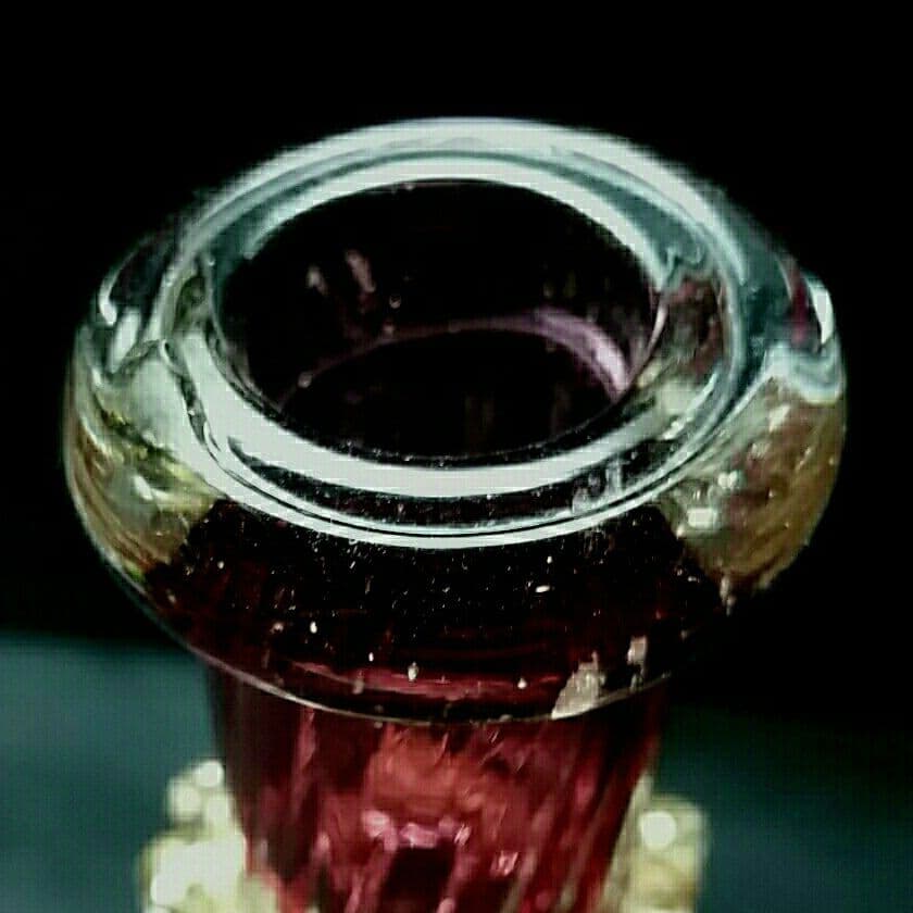 MURANO GLASS ムラノ レッド ライオン モチーフ 装飾 デカンタ