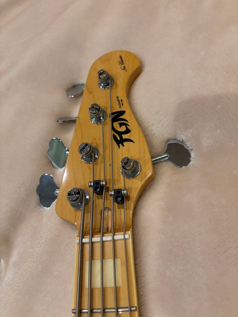5弦ベース ナチュラルカラー フジゲン