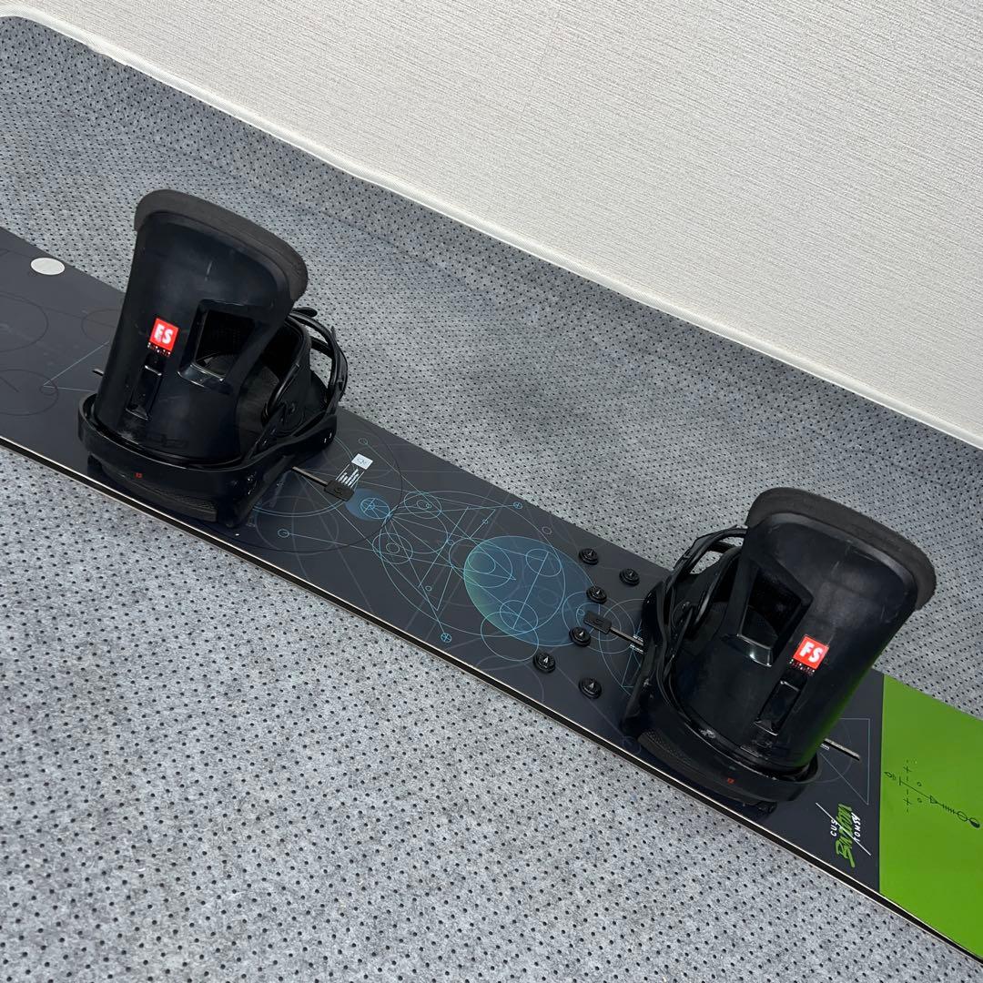 10回使用 154cm BURTON CUSTOM×FREESTYLE Lサイズ