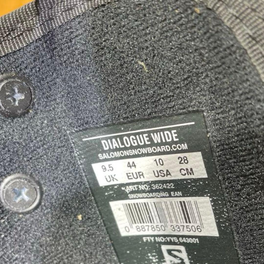 【値下げ】salomonサロモン DIALOGUE WIDE28.0cm
