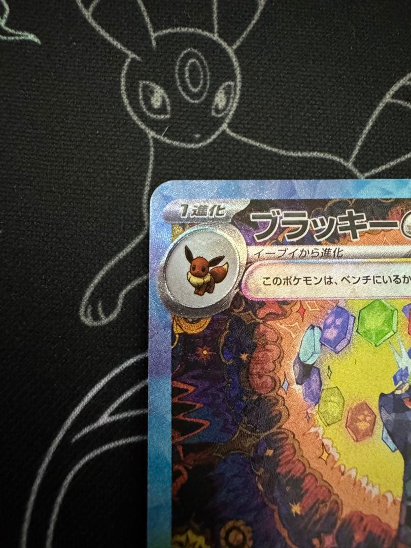 センタリング良好　ブラッキーex SAR テラスタルフェスex 217/187