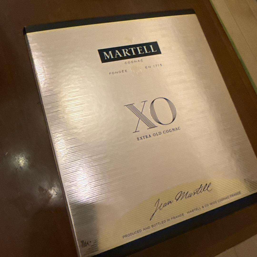 【未開栓】箱付き　マーテル xo エクストラ オールド