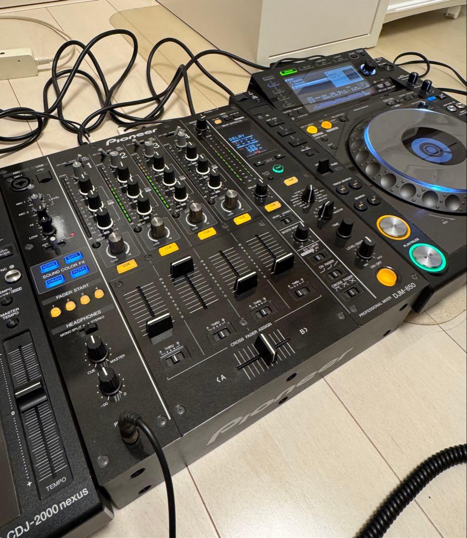 コダック173 CDJ-2000NXS 2台+ DJM-850セット