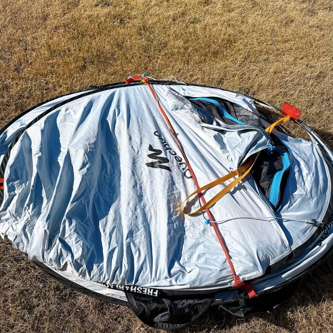 ケシュア 2seconds fresh & black 3 ポップアップ テント