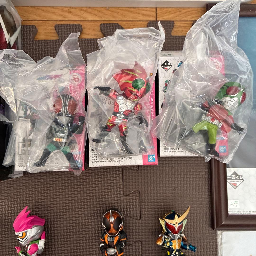 仮面ライダー　一番くじ　フィギュア　シート　その他