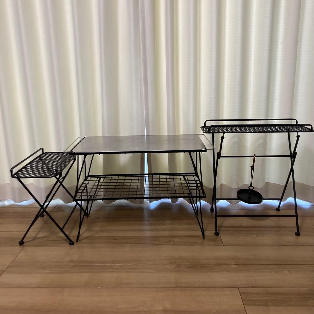 ユニフレーム フィールドラック ステンレス天板Ⅱ セット