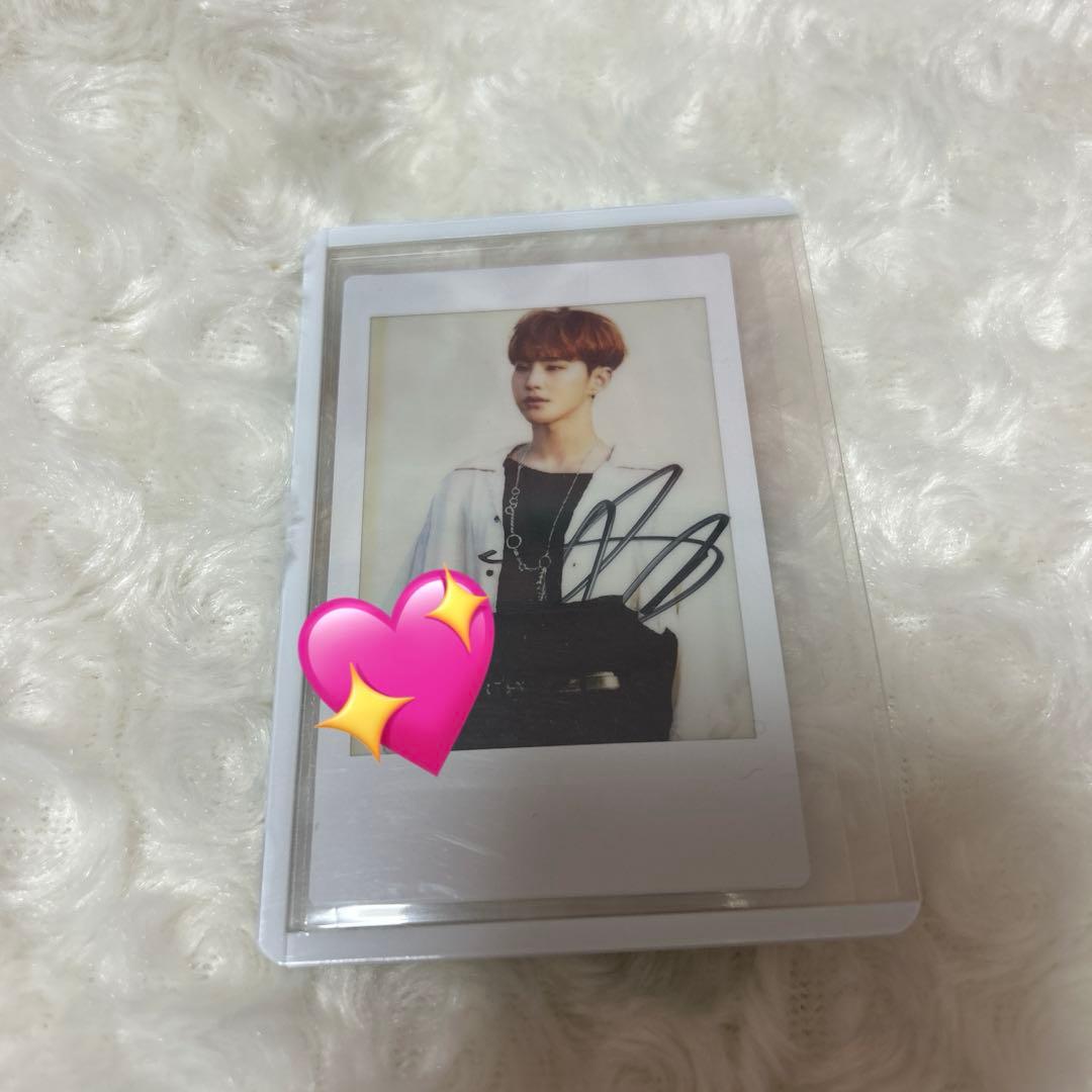 セブチ ホシ 直筆サイン チェキ トレカ