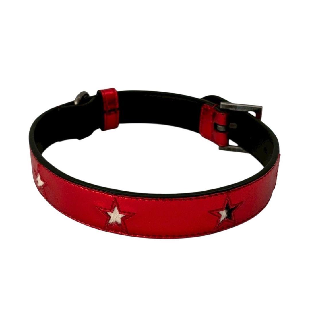 【未使用保管品】SAINT LAURENT サンローラン 首輪 犬 ペット用