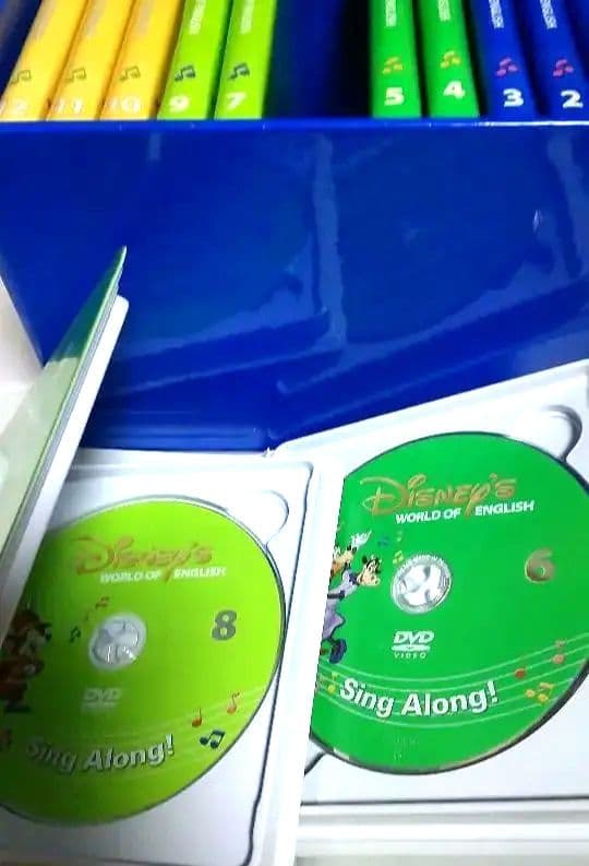 ディズニー英語　トーク＆シング＆プレイアロングセット （未開封-多数）