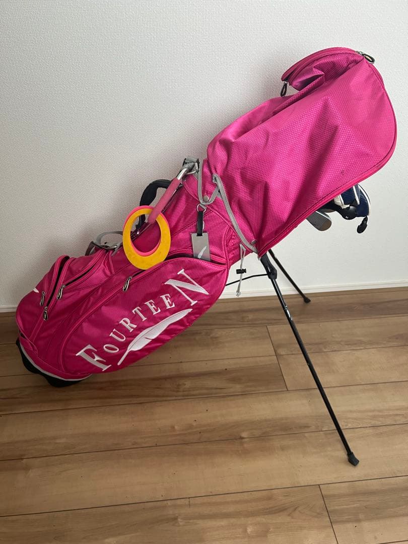 Fourteen ゴルフクラブセット ピンク オールフォティーン 愛用者必見