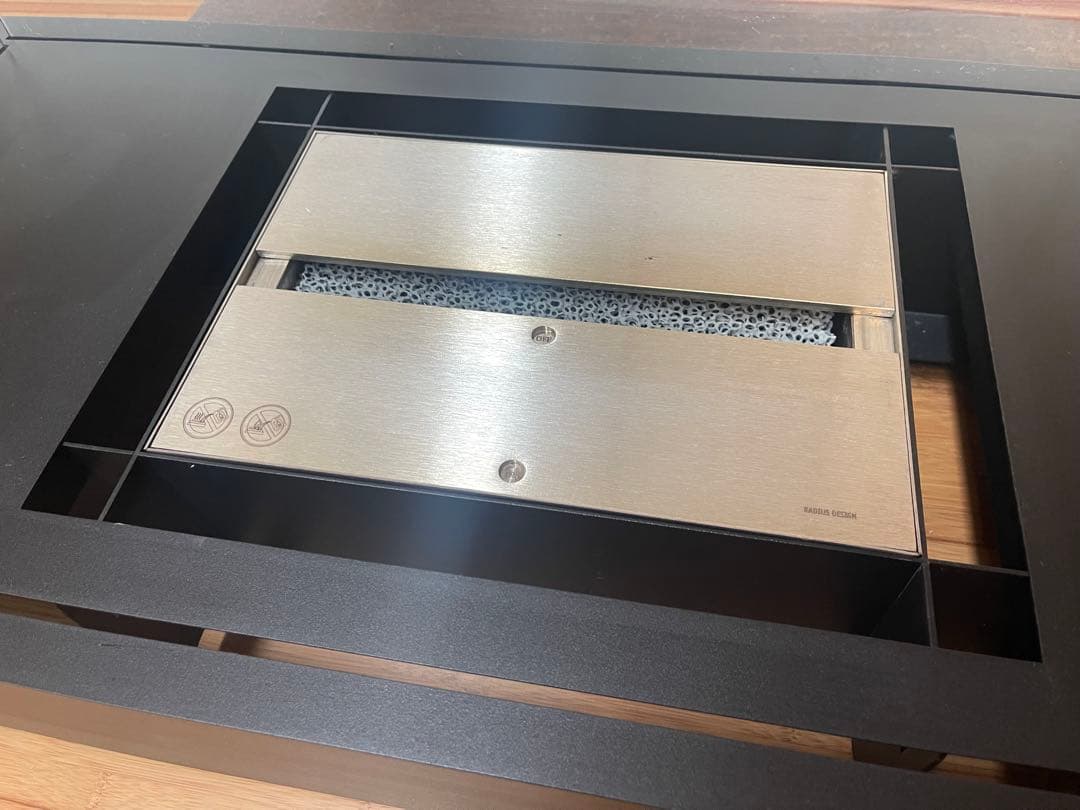 本物　Radius Design UNI FLAME バイオエタノール暖炉