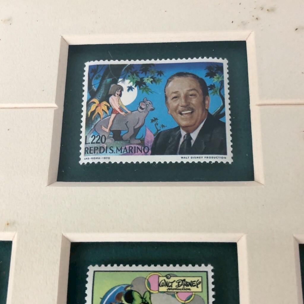 【美品✨】ディズニー 切手アート STAMP ART GALLERY