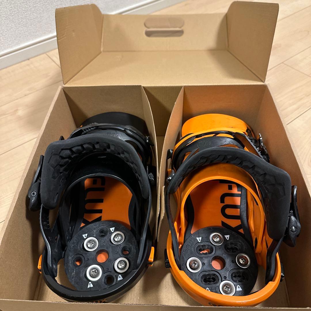 FLUX DSW限定色ビンディング Mサイズ ブラック/オレンジ　フラックス