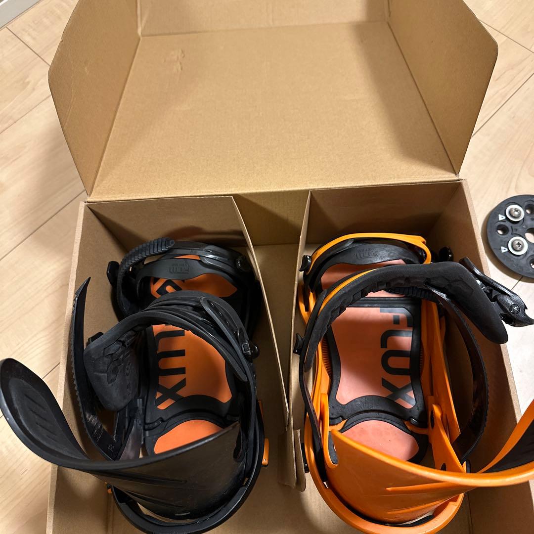 FLUX DSW限定色ビンディング Mサイズ ブラック/オレンジ　フラックス