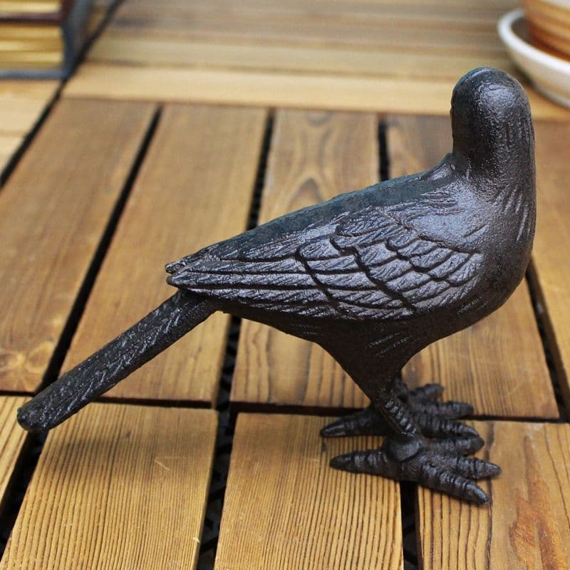 鉄器 小鳥 庭リビングテレビ棚 ワイン棚 玄関 本棚 装飾品 工芸品 置物