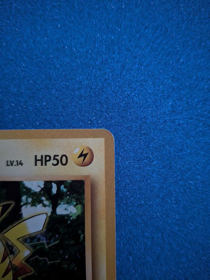 ピカチュウ トレーディングカード レベル14 HP50　旧裏