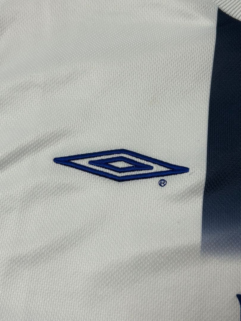 チェルシーFC Umbro 2003-2004＜Away＞ ホワイト/ブルー　S