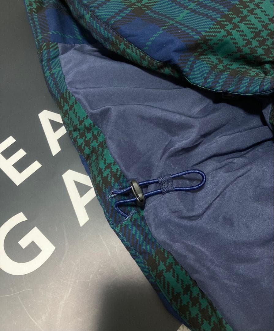 新品 ジャックバニー 2WAYストレッチタフタ ボア襟ブルゾン(4)サイズM/緑