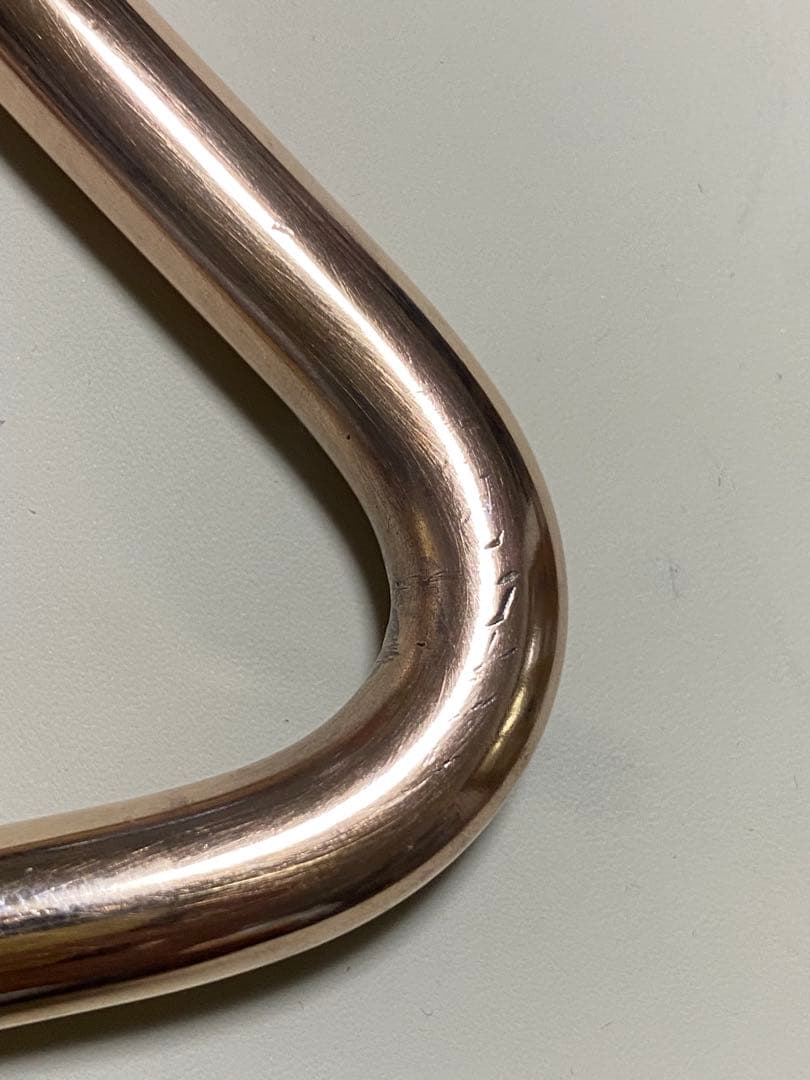 トライアングル リン青銅製 自作 10mm×18cm