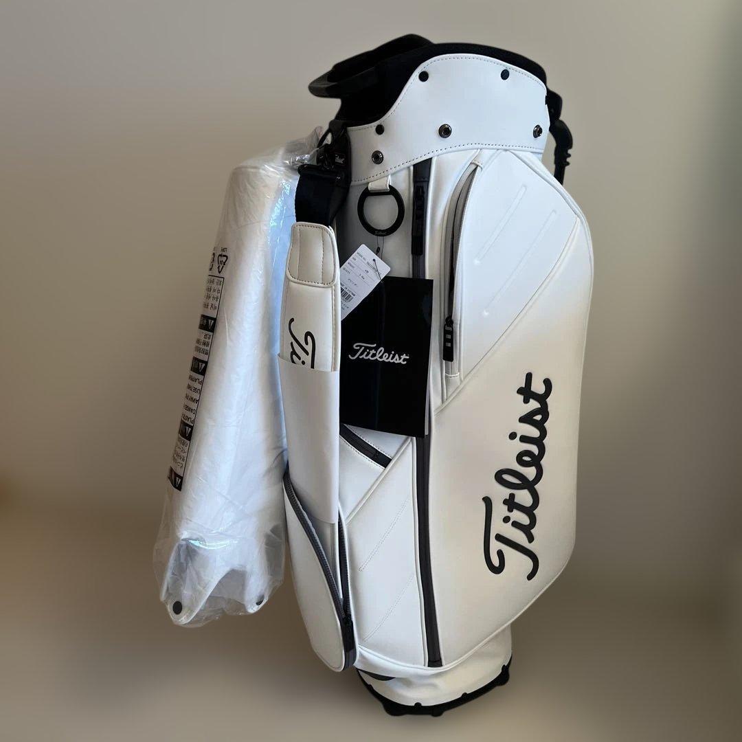 Titleist TB22SX ホワイトキャディバッグ