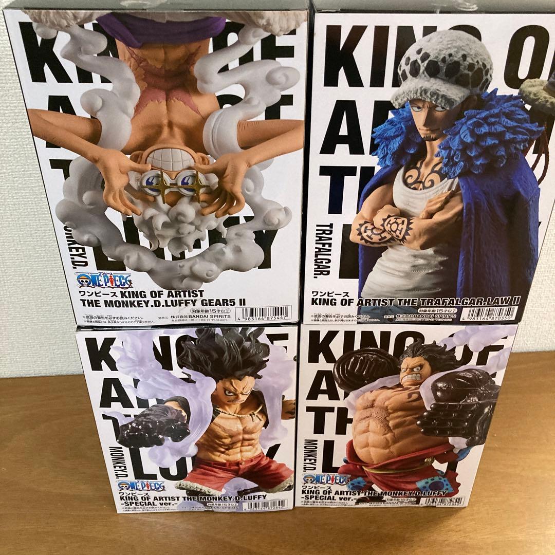 【新品・未開封】ワンピース4体まとめ売り