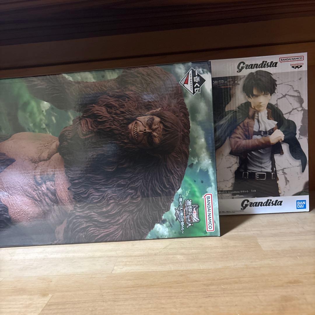 完全未開封 獣の巨人 megaimpact リヴァイ grandista