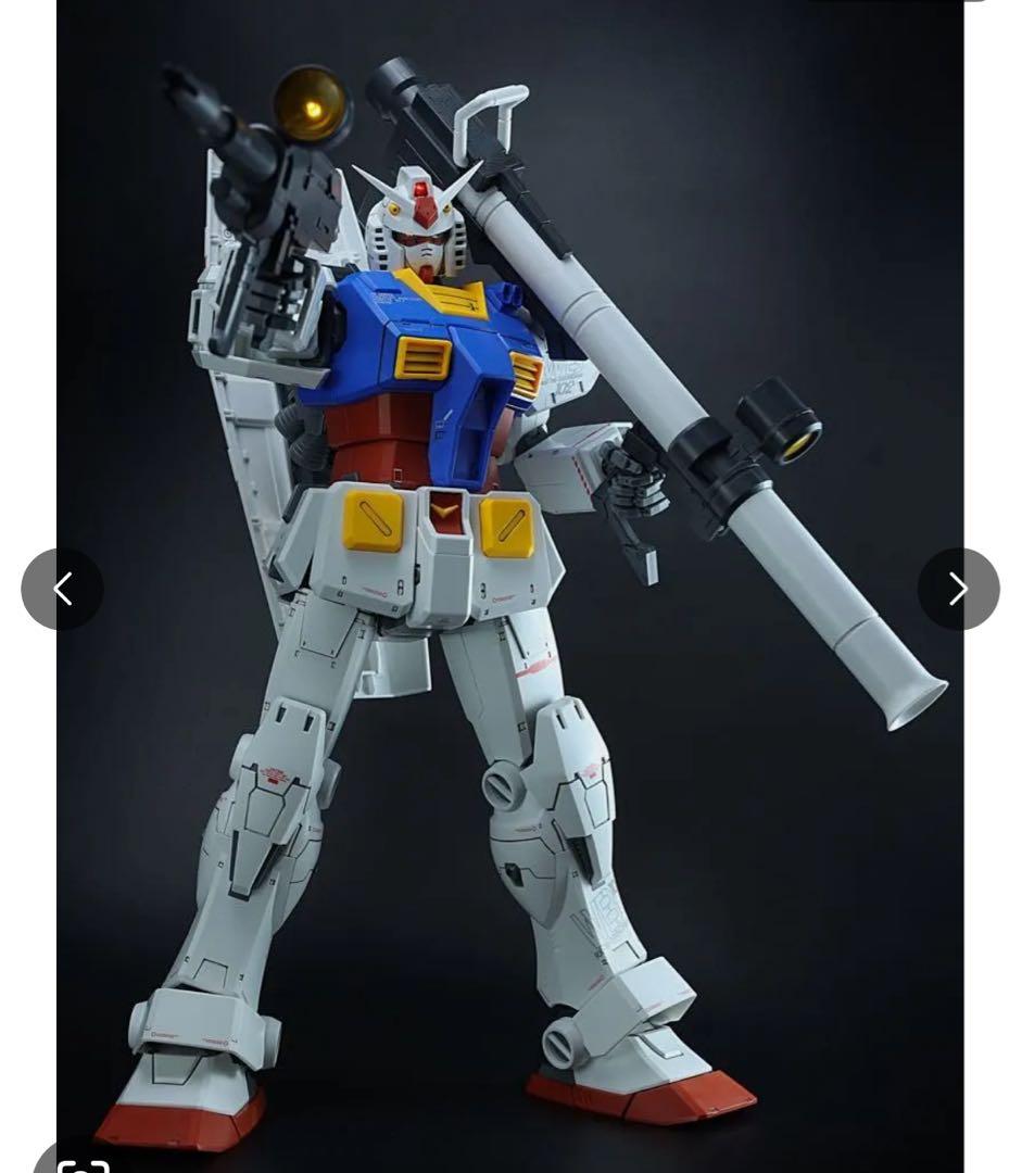 1/35 RX-78-2 ガンダム特大スケール水転写デカール付き 発光ユニット付