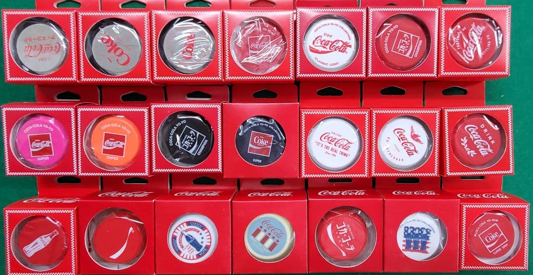 コカコーラヨーヨー 21個 Coca-Cola 新品未使用 レアカラー