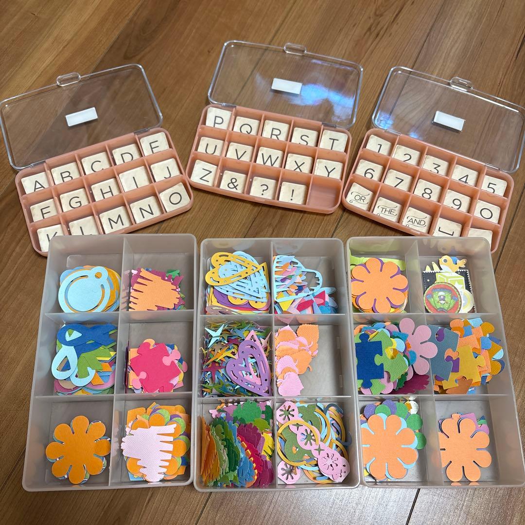 《新品》クリエイティブメモリーズアルバムセット　パンチ切り抜き