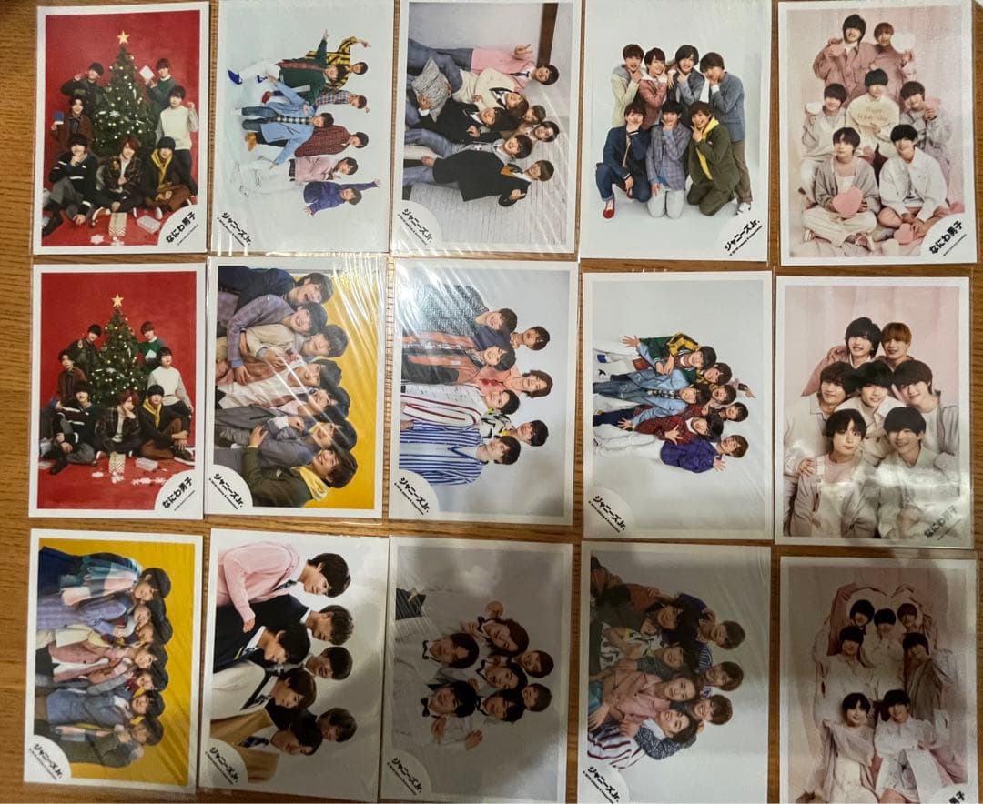 なにわ男子 集合 生写真 公式写真 138枚