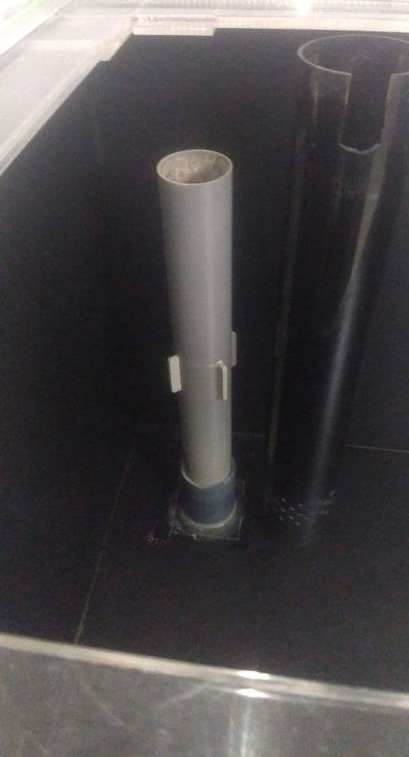 アクリル1200オーバーフロー水槽セット 4面ブラック