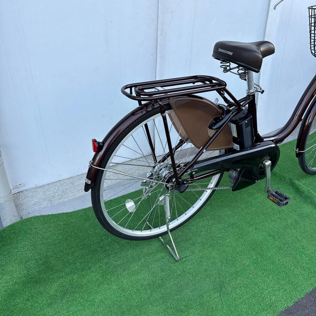 ブリヂストン 電動アシスト自転車26インチ 12.3Ah ブラウン