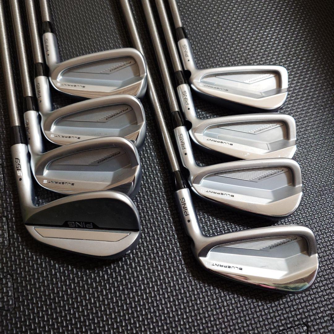 PING ブループリントS アイアンセット 7本+S159ウェッジセット