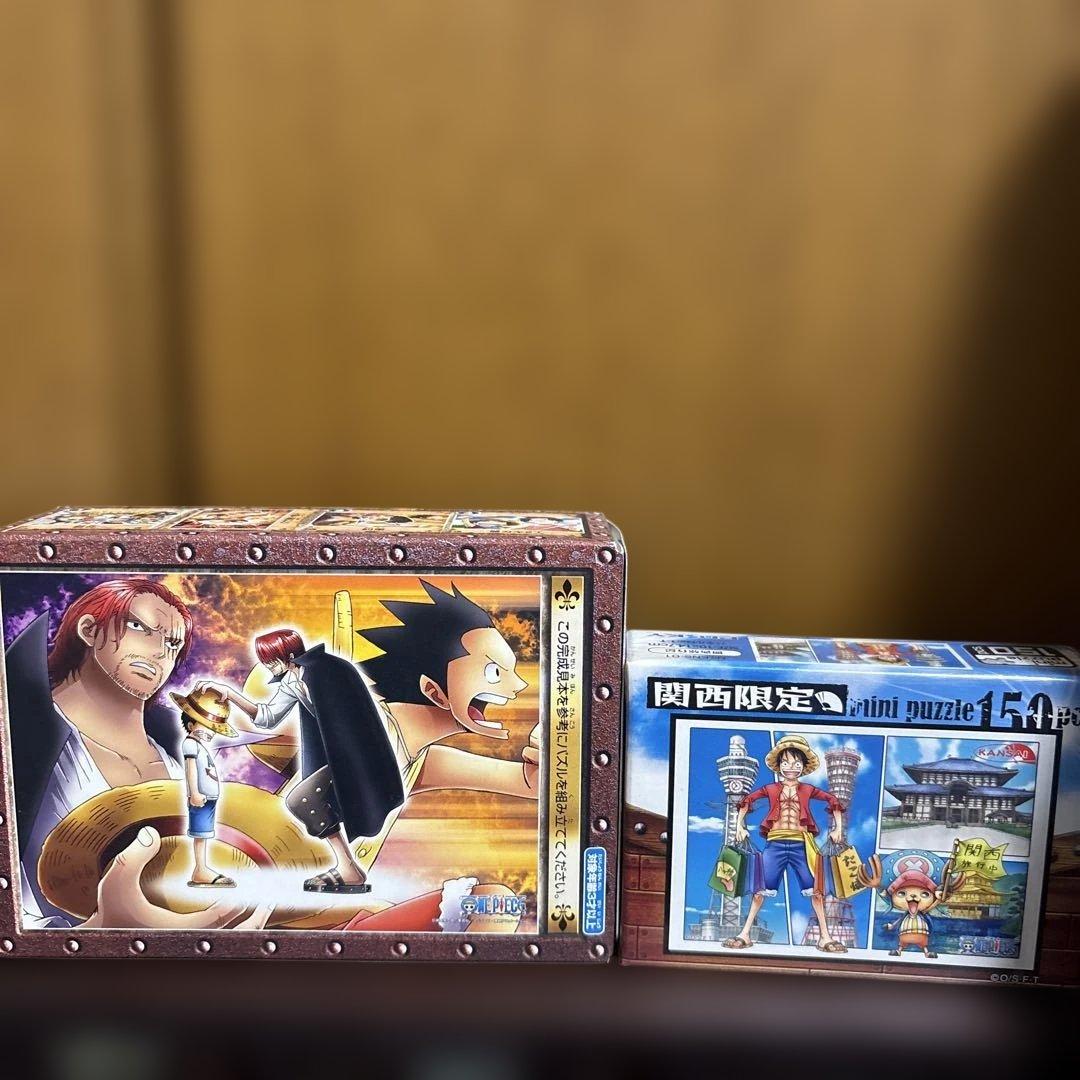 ワンピース フィギュアセット　エースA賞　パズル